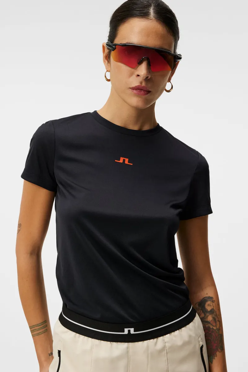 Bas- Och Mellanlager | Outdoor-J.Lindeberg Ada T-shirt Black