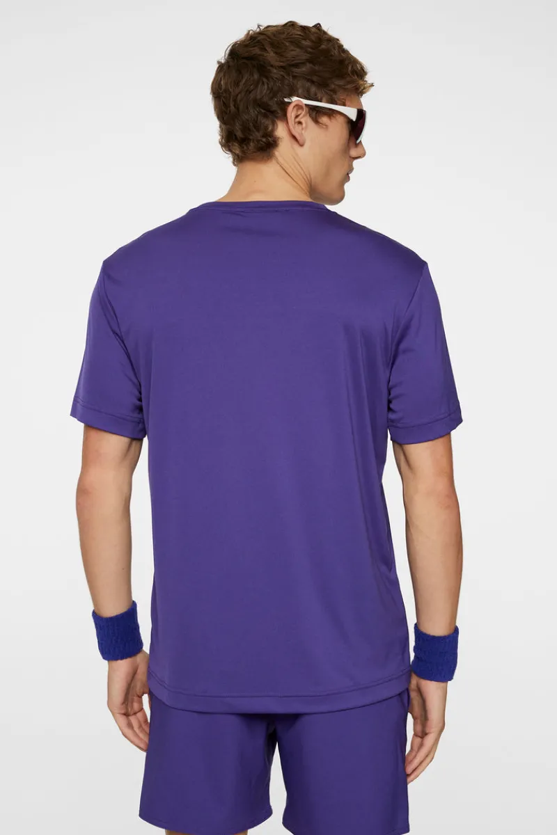T-shirts | Tennis-J.Lindeberg Ade T-shirt Deep Wisteria