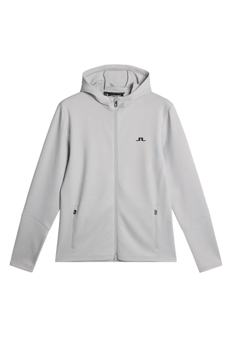 Golf | Bas- Och Mellanlager-J.Lindeberg Aerial Full Zip Hood High Rise