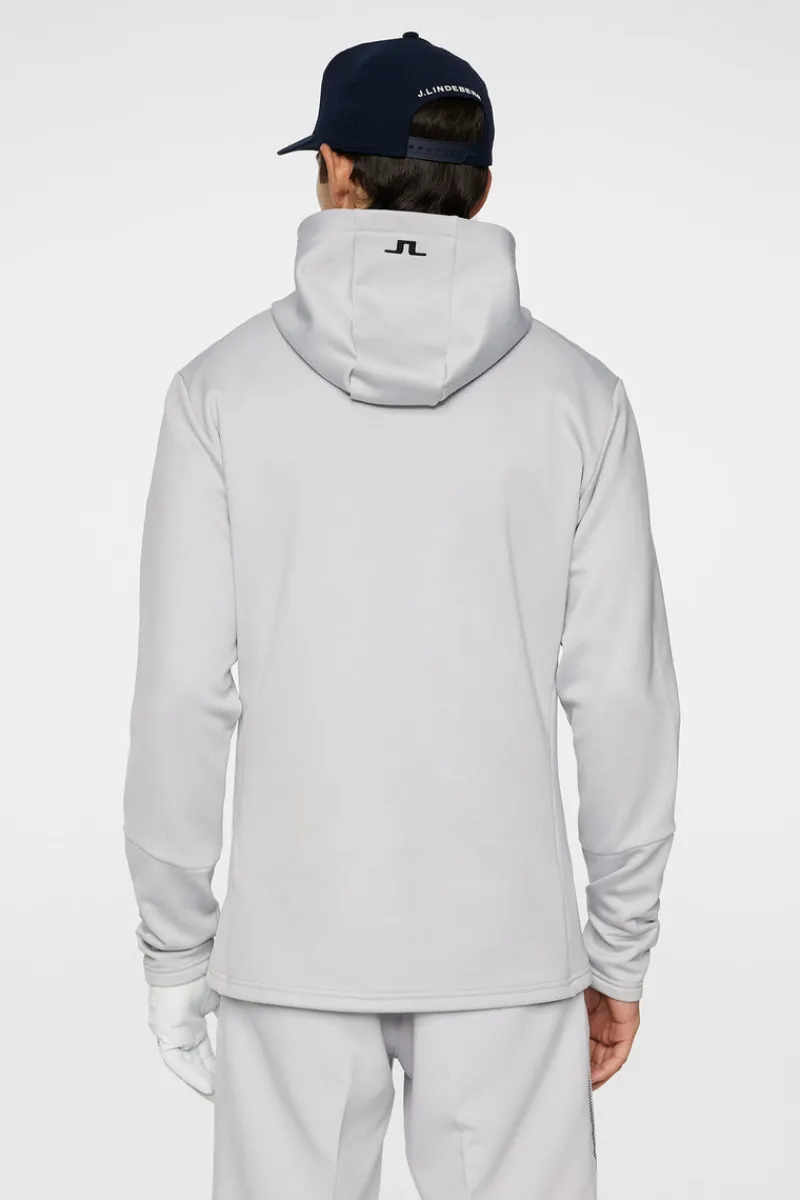Golf | Bas- Och Mellanlager-J.Lindeberg Aerial Full Zip Hood High Rise
