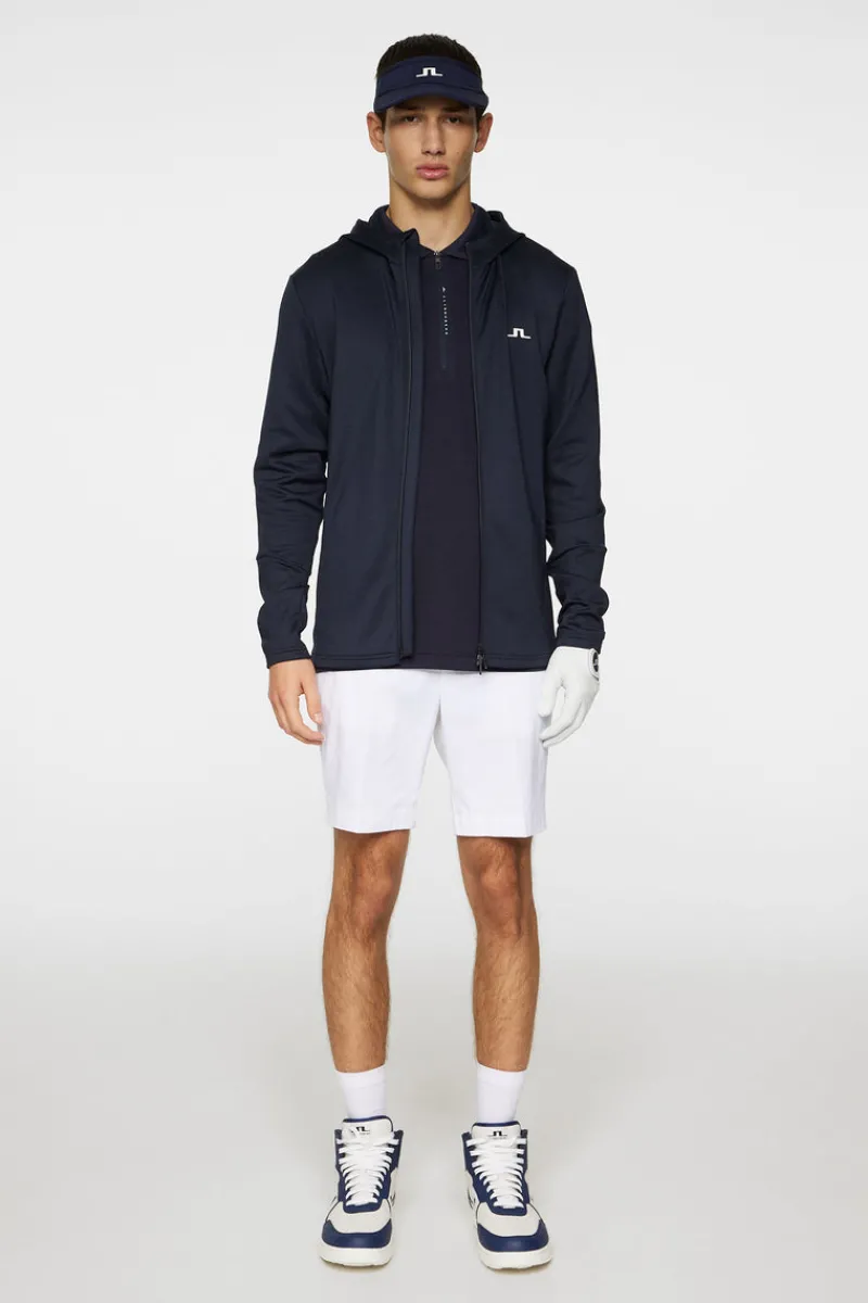 Golf | Bas- Och Mellanlager-J.Lindeberg Aerial Full Zip Hood JL Navy