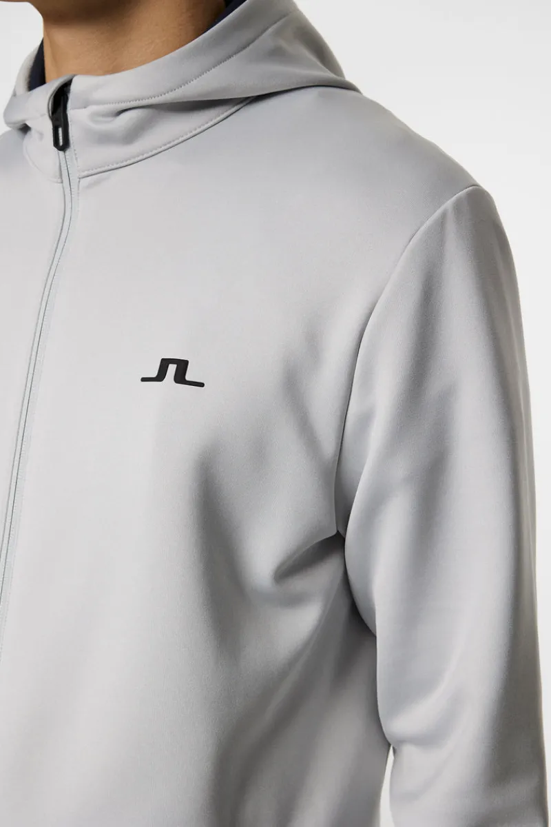 Golf | Bas- Och Mellanlager-J.Lindeberg Aerial Full Zip Hood High Rise