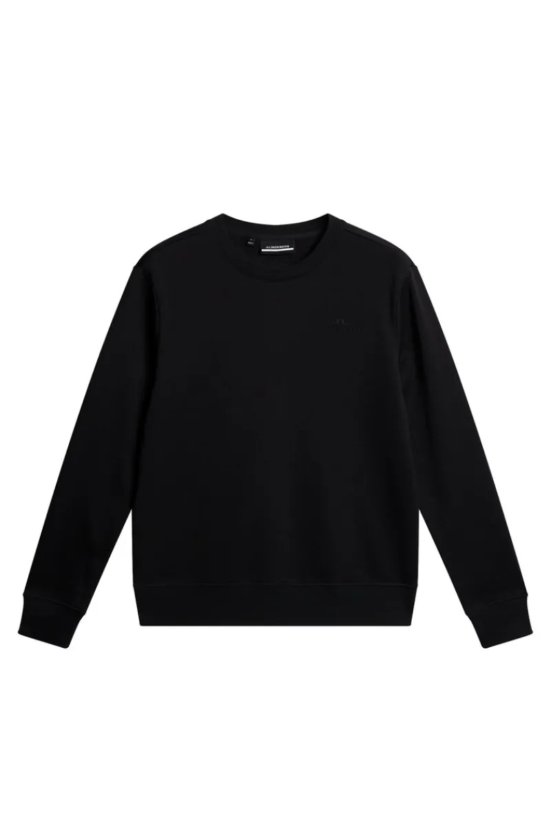 Tröjor | Active-J.Lindeberg Alpha Crew Neck Black