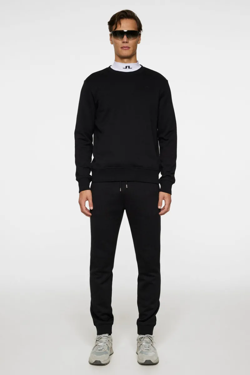 Tröjor | Active-J.Lindeberg Alpha Crew Neck Black
