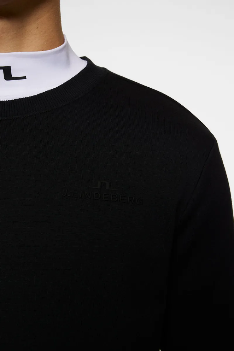 Tröjor | Active-J.Lindeberg Alpha Crew Neck Black
