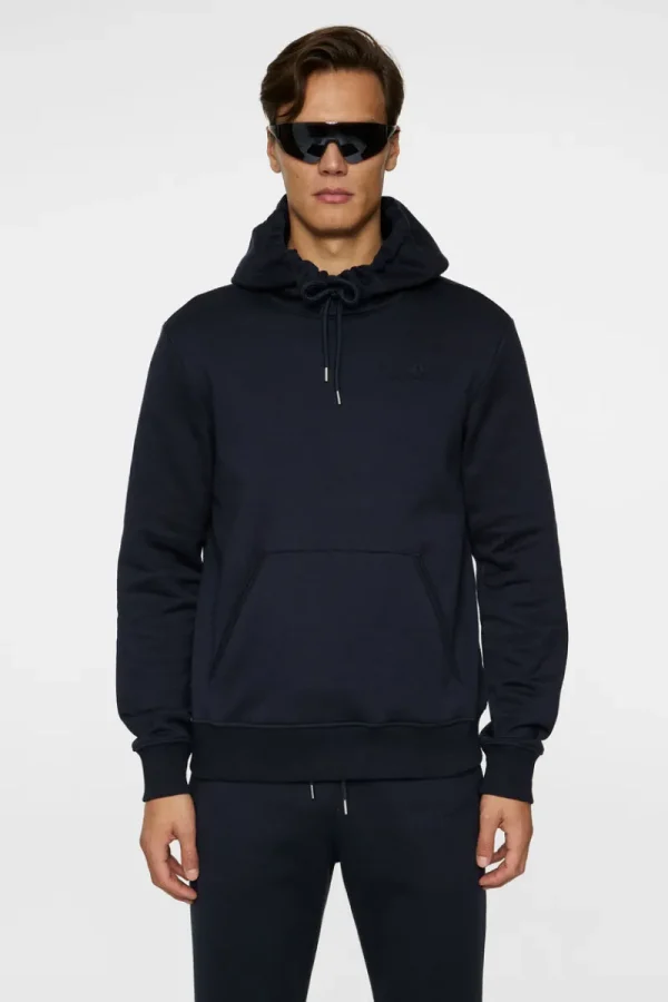 Hoodies | Active-J.Lindeberg Alpha Hood JL Navy