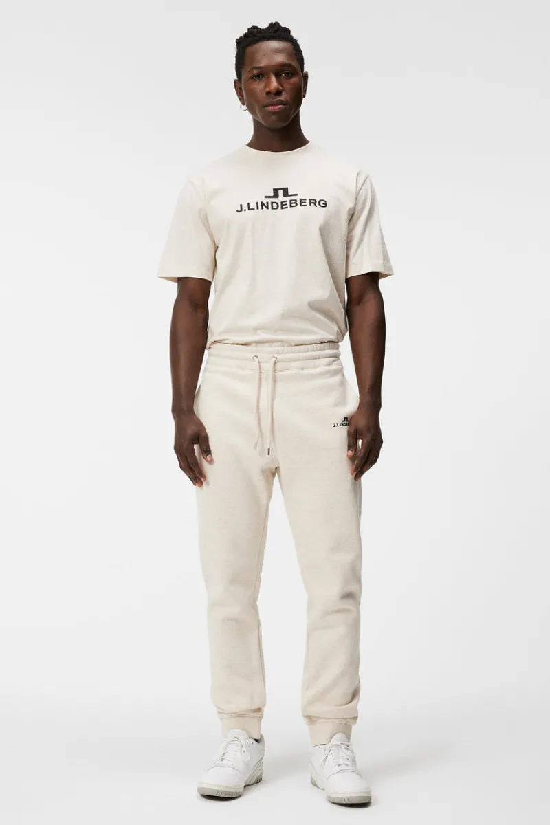 Underdelar-J.Lindeberg Alpha Pant Beige Melange