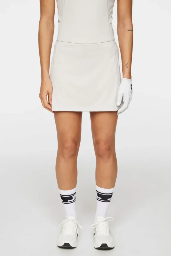 Golf | Kjolar-J.Lindeberg Amelie Mid Skirt Moonbeam