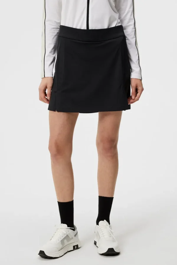 Ski | Kjolar-J.Lindeberg Amelie Mid Skirt Black