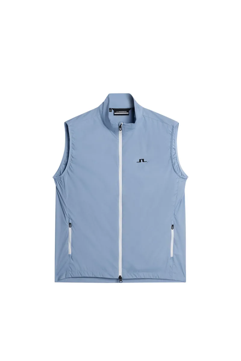 Golf | Västar-J.Lindeberg Ash Light Packable Vest Rain Washed