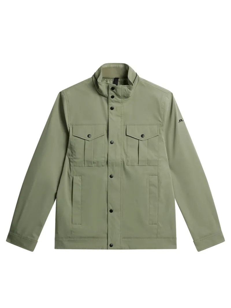 Jackor | Ytterkläder-J.Lindeberg Bailey Poly Jacket Oil Green