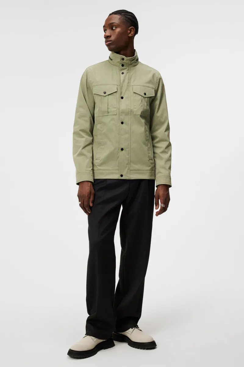 Jackor | Ytterkläder-J.Lindeberg Bailey Poly Jacket Oil Green