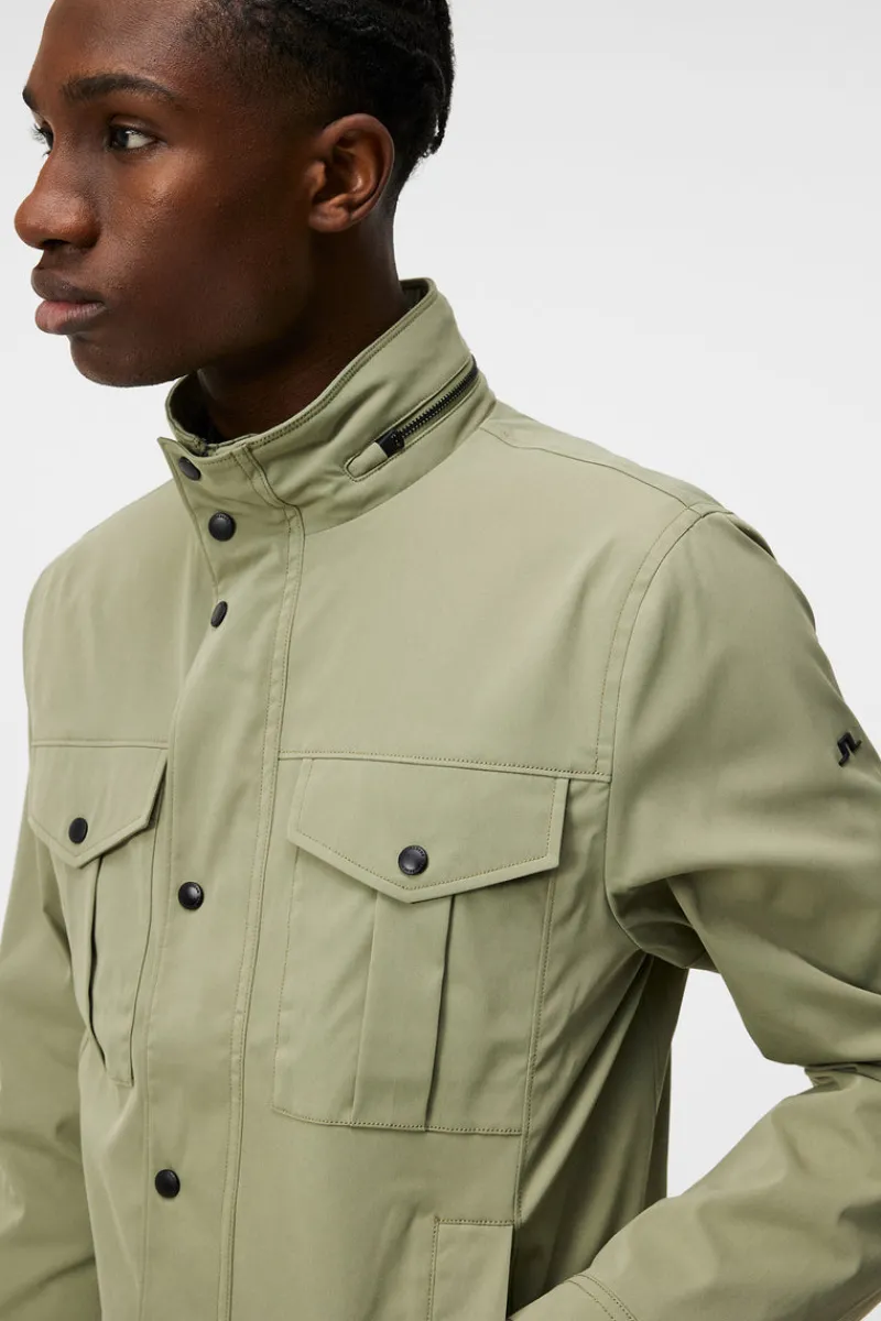 Jackor | Ytterkläder-J.Lindeberg Bailey Poly Jacket Oil Green
