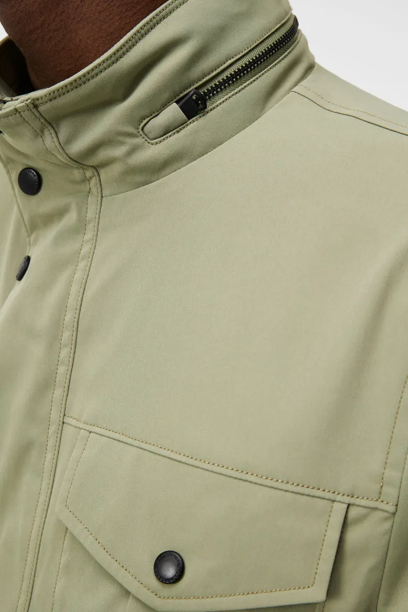 Jackor | Ytterkläder-J.Lindeberg Bailey Poly Jacket Oil Green