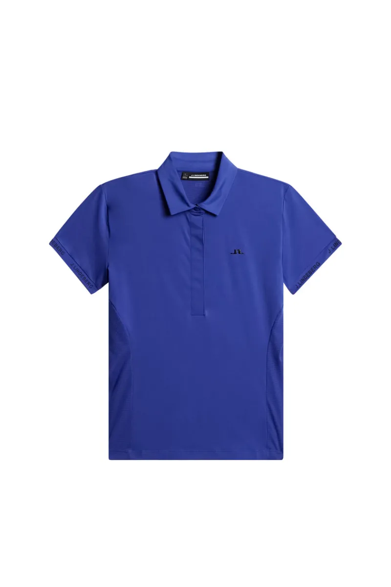Golf | Överdelar-J.Lindeberg Becca Polo Clematis Blue