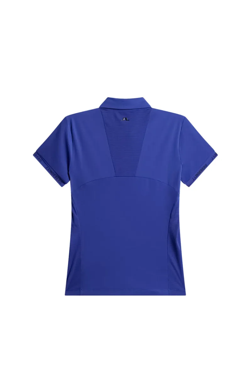 Golf | Överdelar-J.Lindeberg Becca Polo Clematis Blue