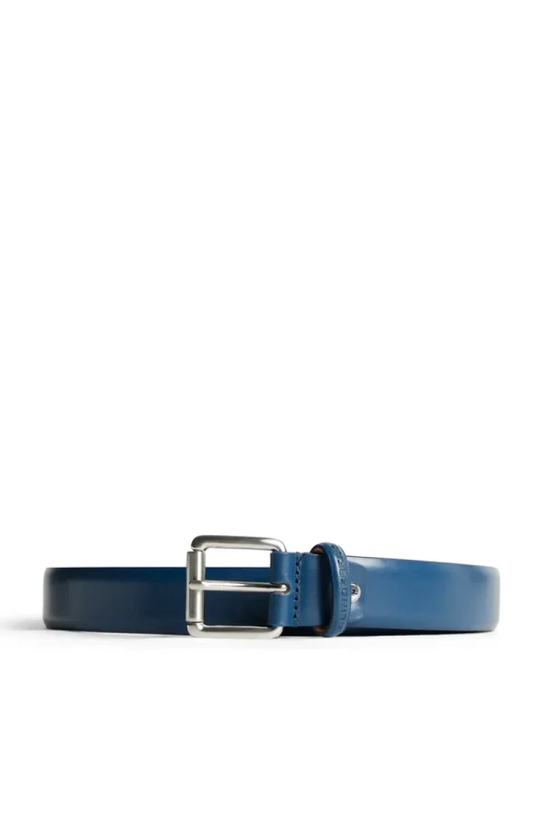 Bälten | Accessoarer-J.Lindeberg Bill Leather Belt Key Largo