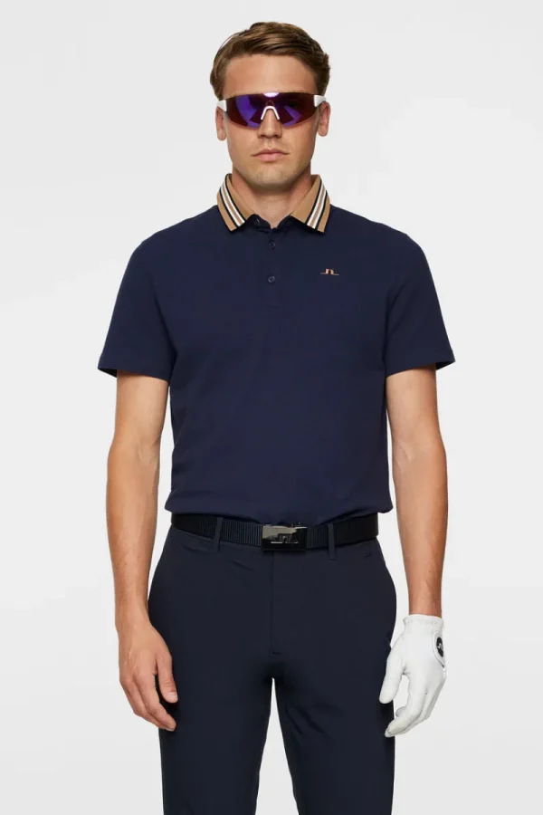 Golf | Pikétröjor-J.Lindeberg Bjorn Polo JL Navy