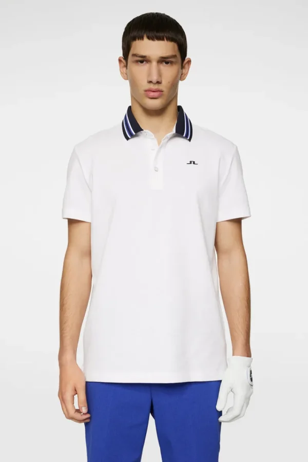 Golf | Pikétröjor-J.Lindeberg Bjorn Polo White