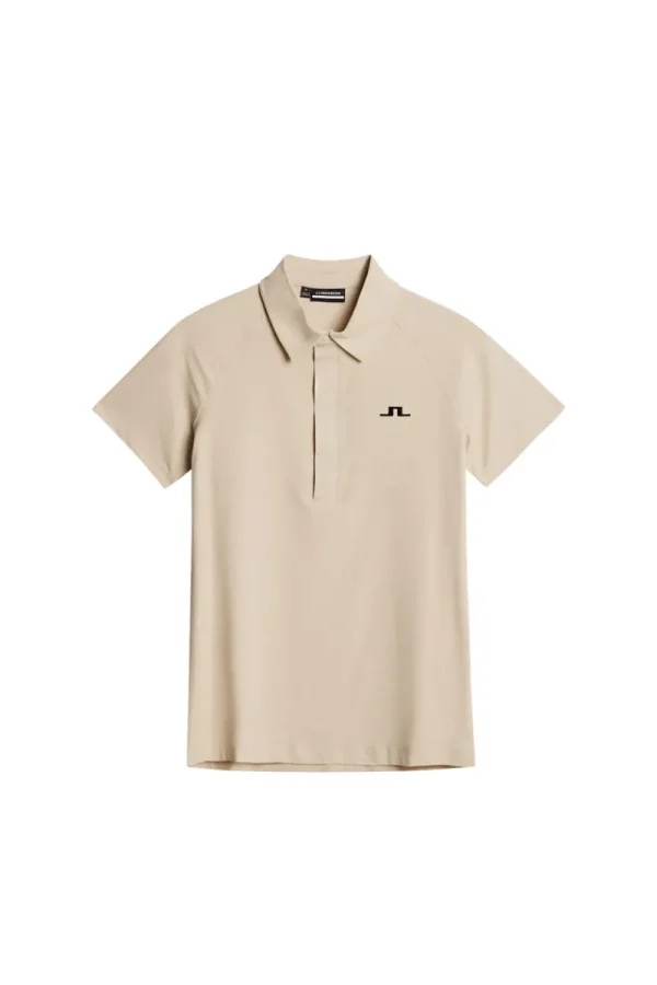Golf | Överdelar-J.Lindeberg Bobi Tech Polo Moonbeam