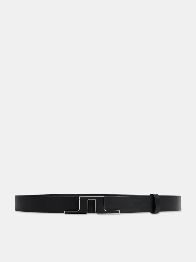 Bälten | Accessoarer-J.Lindeberg Bridge Belt Black