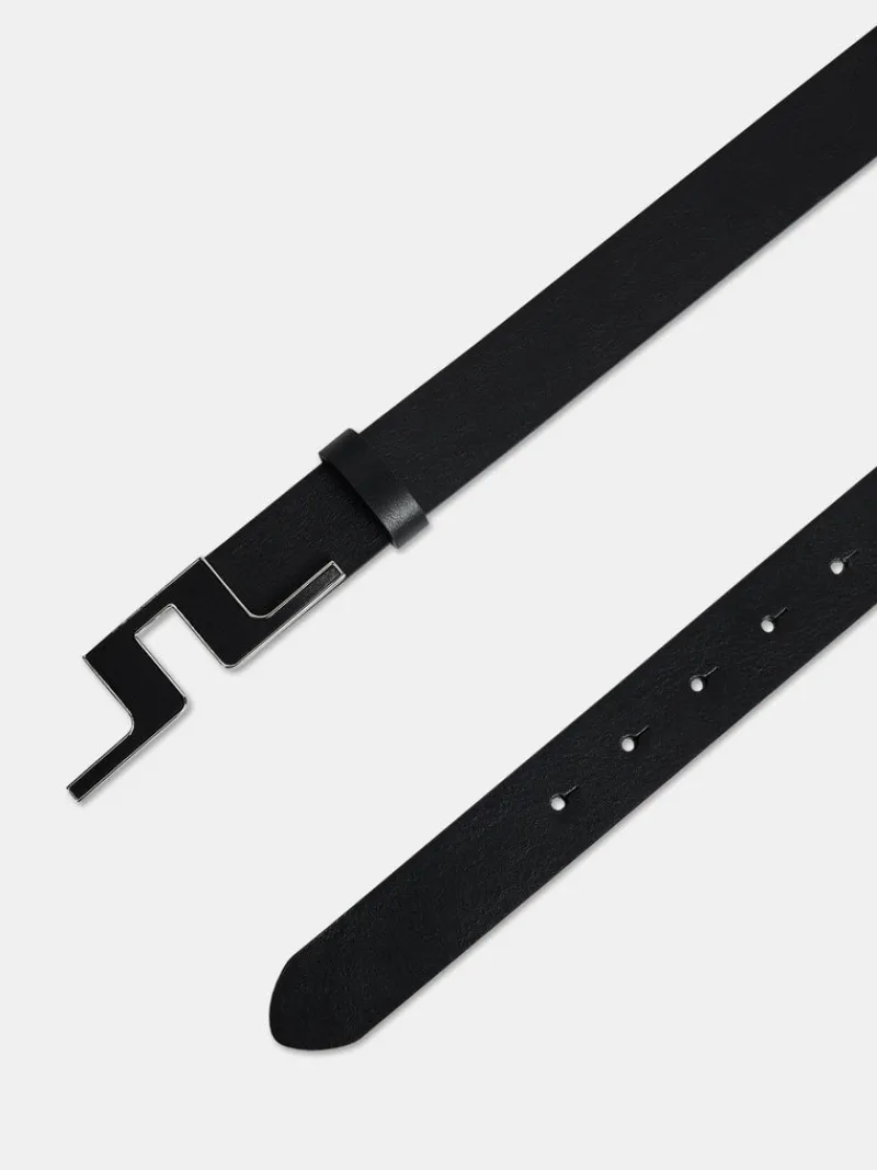 Bälten | Accessoarer-J.Lindeberg Bridge Belt Black