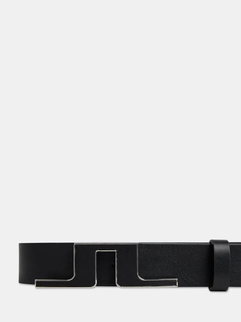 Bälten | Accessoarer-J.Lindeberg Bridge Belt Black