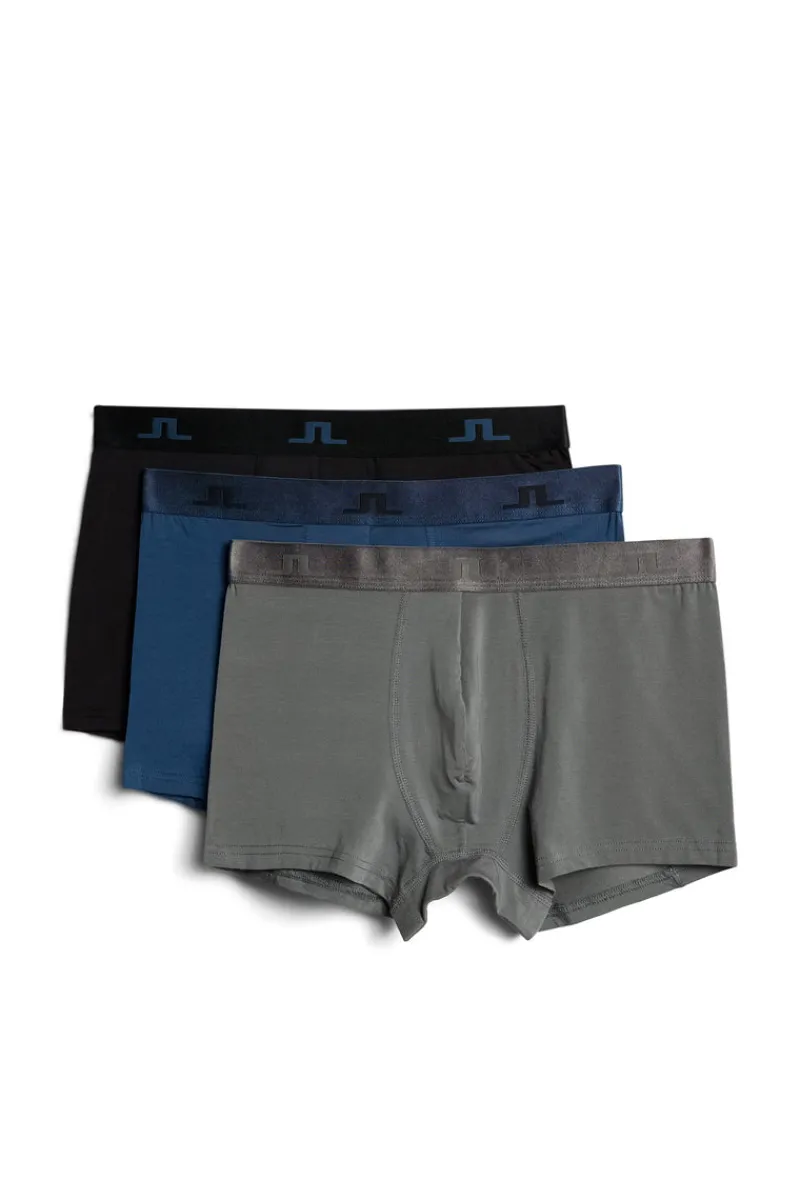 Accessoarer | Underkläder-J.Lindeberg Bridge Lyocell Boxer Seasonal Multicolour Black