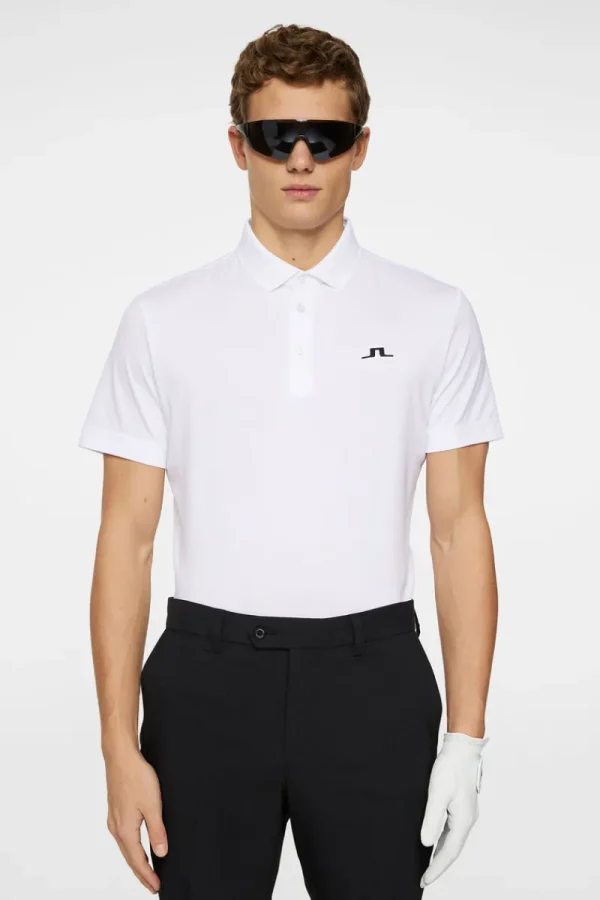 Golf | Pikétröjor-J.Lindeberg Bridge Polo White