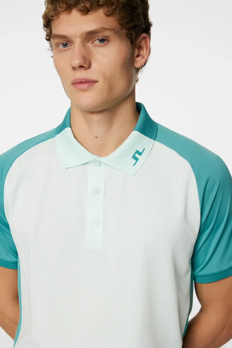 Golf | Pikétröjor-J.Lindeberg Calle Polo Moonlight Jade