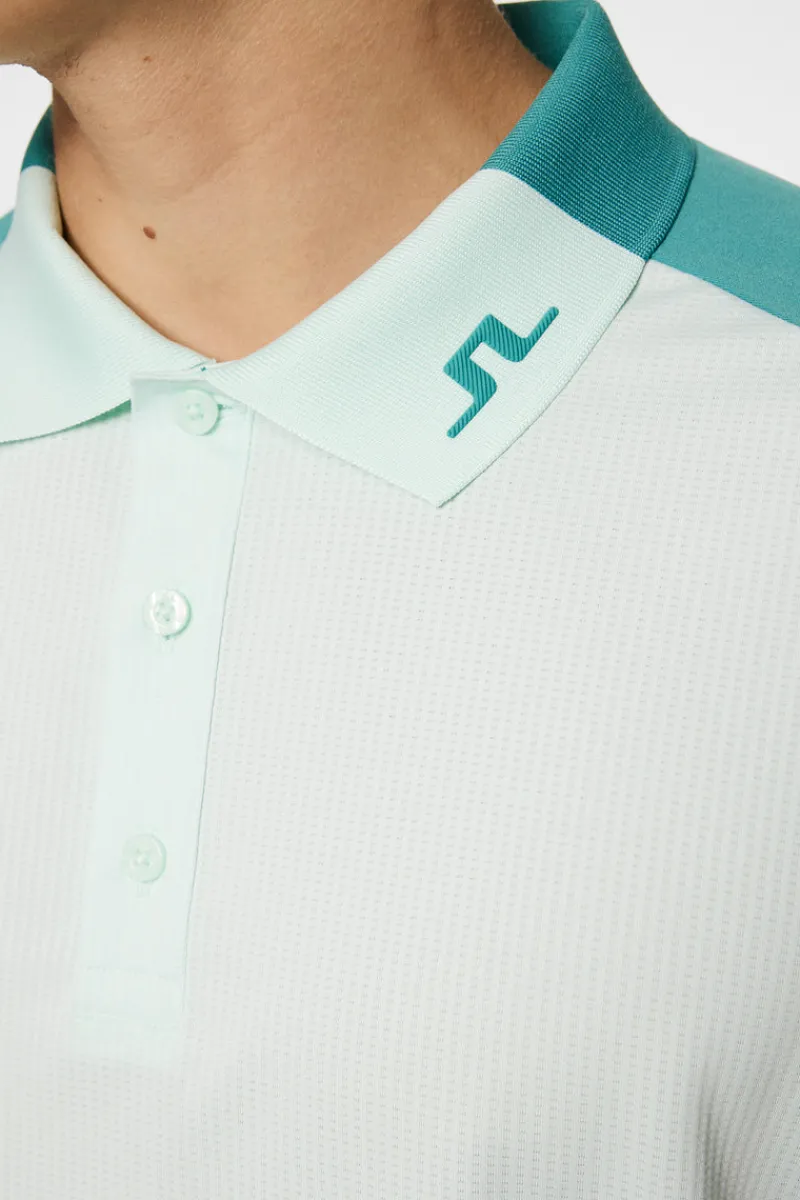 Golf | Pikétröjor-J.Lindeberg Calle Polo Moonlight Jade