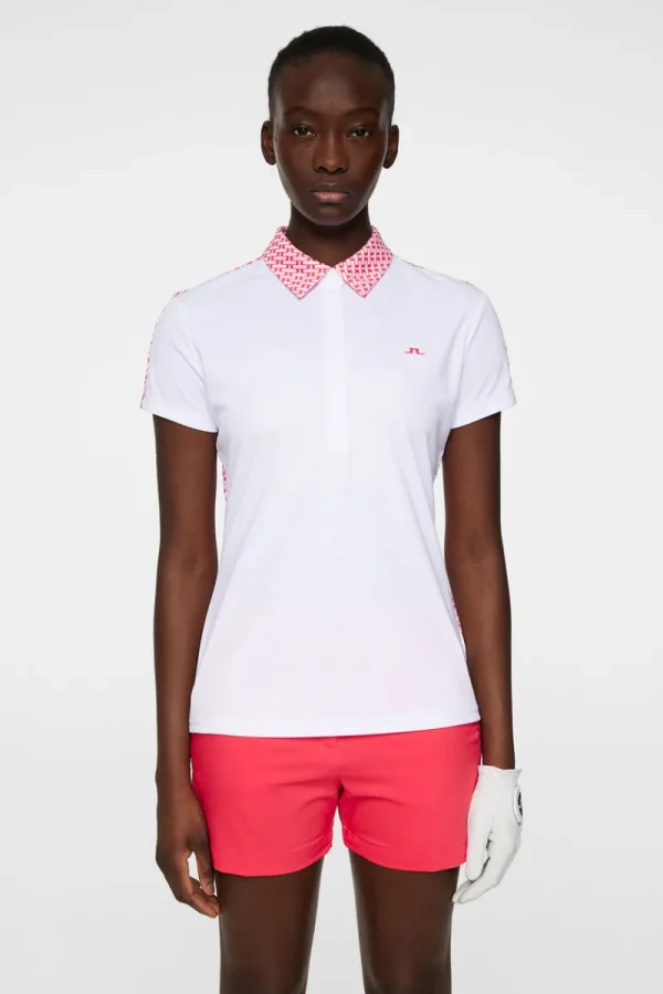 Golf | Överdelar-J.Lindeberg Cara Polo White