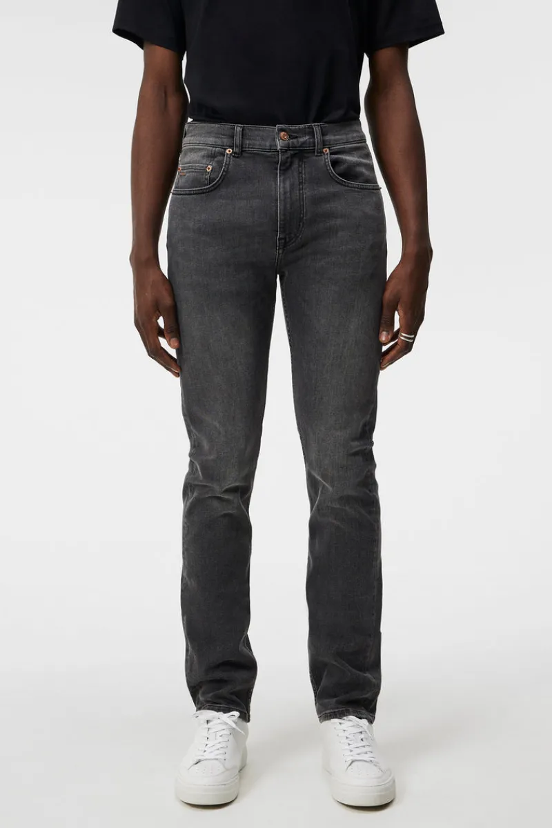 Accessoarer | Underkläder-J.Lindeberg Cedar Slate Wash Jeans Granite Gray