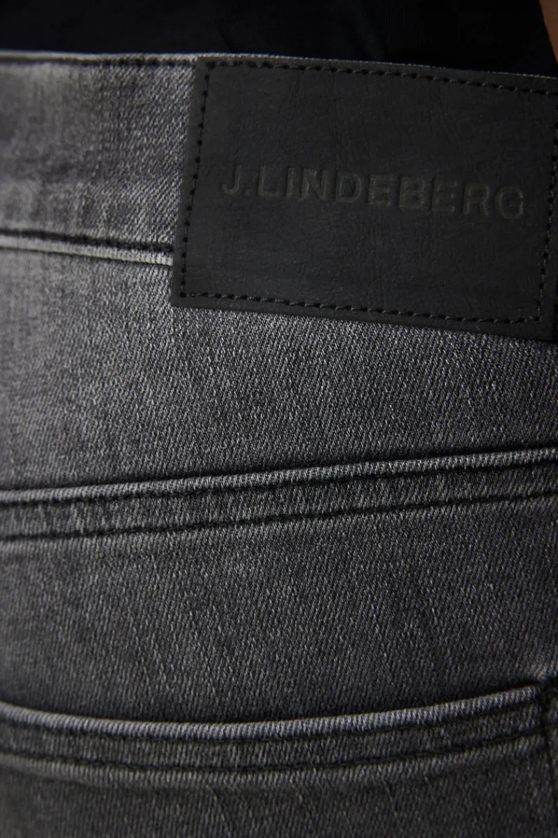Accessoarer | Underkläder-J.Lindeberg Cedar Slate Wash Jeans Granite Gray