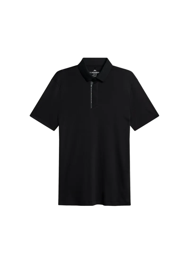Golf | Pikétröjor-J.Lindeberg Charlie Polo Black