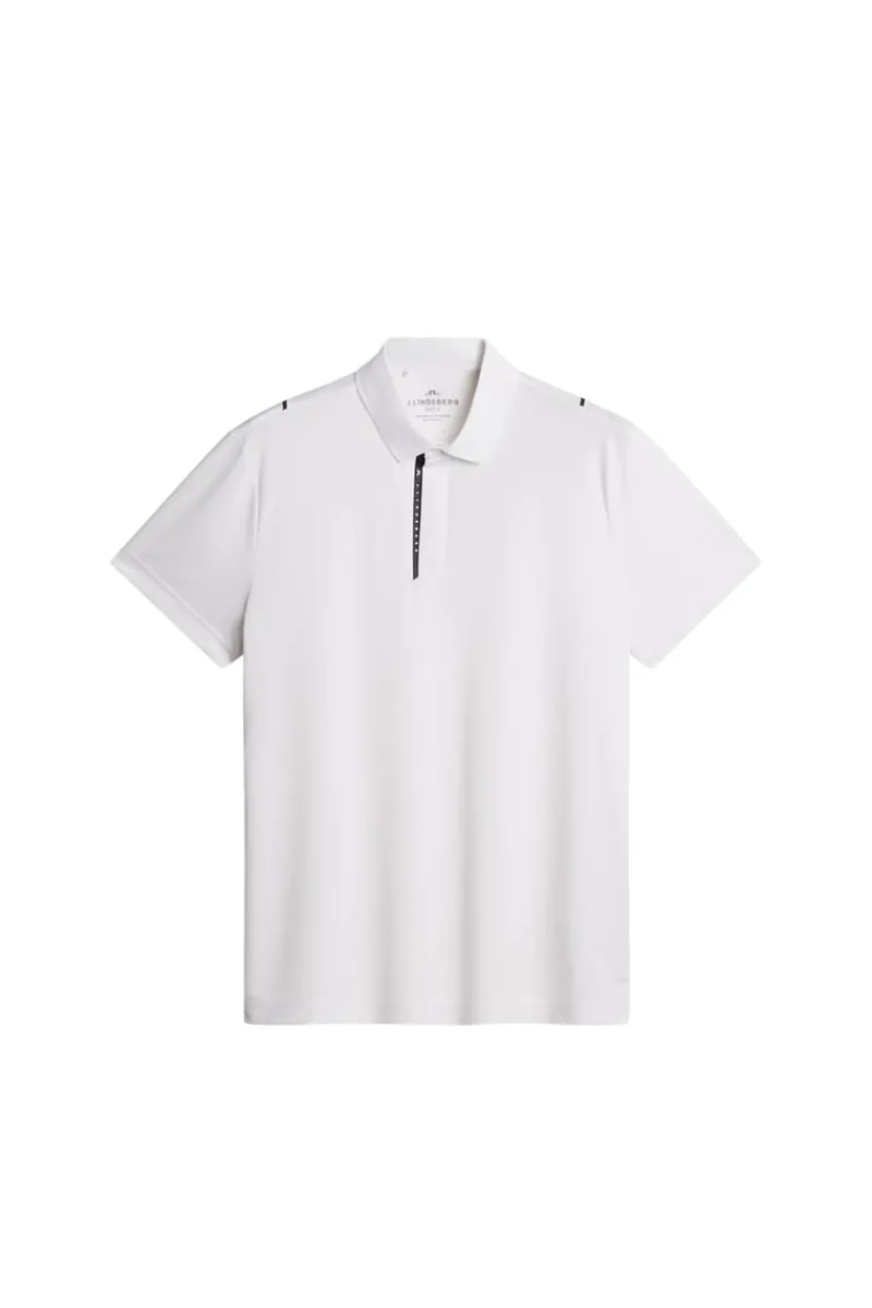 Golf | Pikétröjor-J.Lindeberg Charlie Polo White
