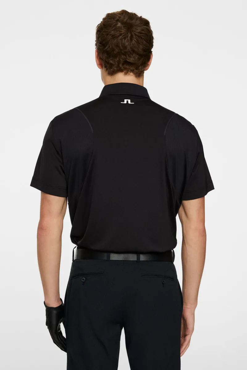 Golf | Pikétröjor-J.Lindeberg Charlie Polo Black
