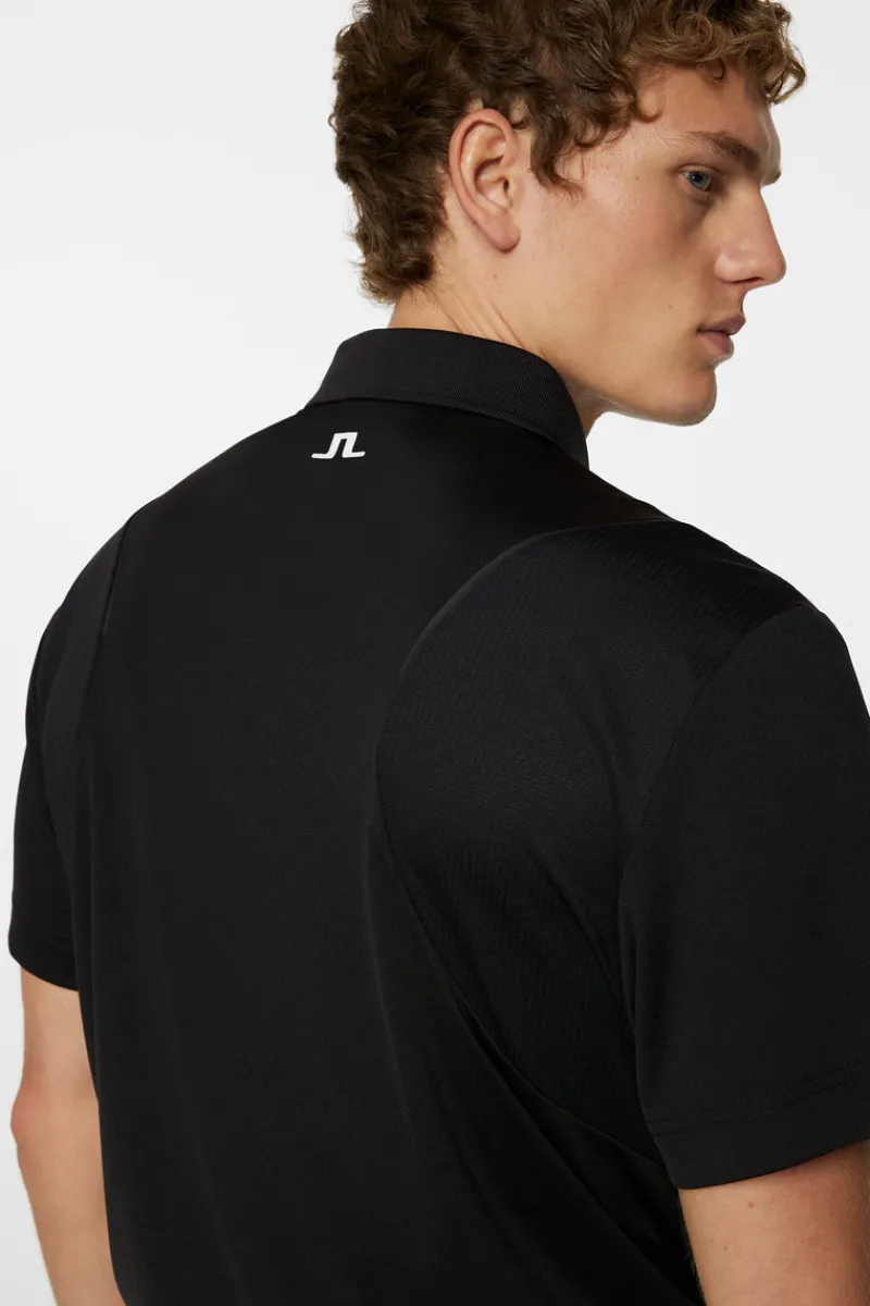 Golf | Pikétröjor-J.Lindeberg Charlie Polo Black