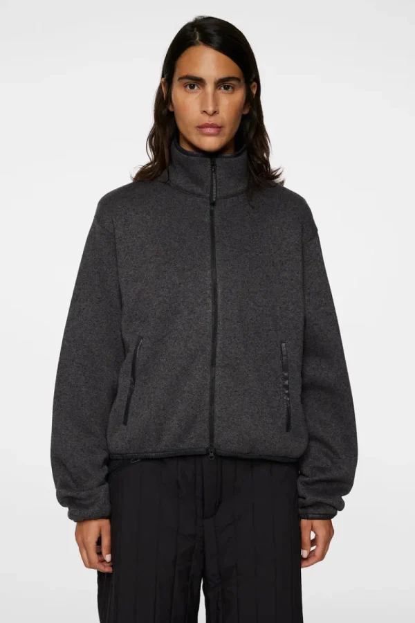 Ski | Bas & Mellanlager-J.Lindeberg Cirque Jacket Dark Grey Melange