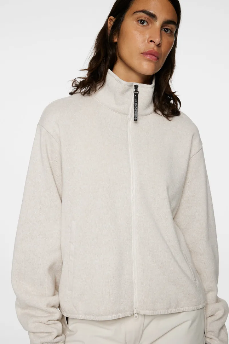 Ski | Bas & Mellanlager-J.Lindeberg Cirque Jacket Beige Melange