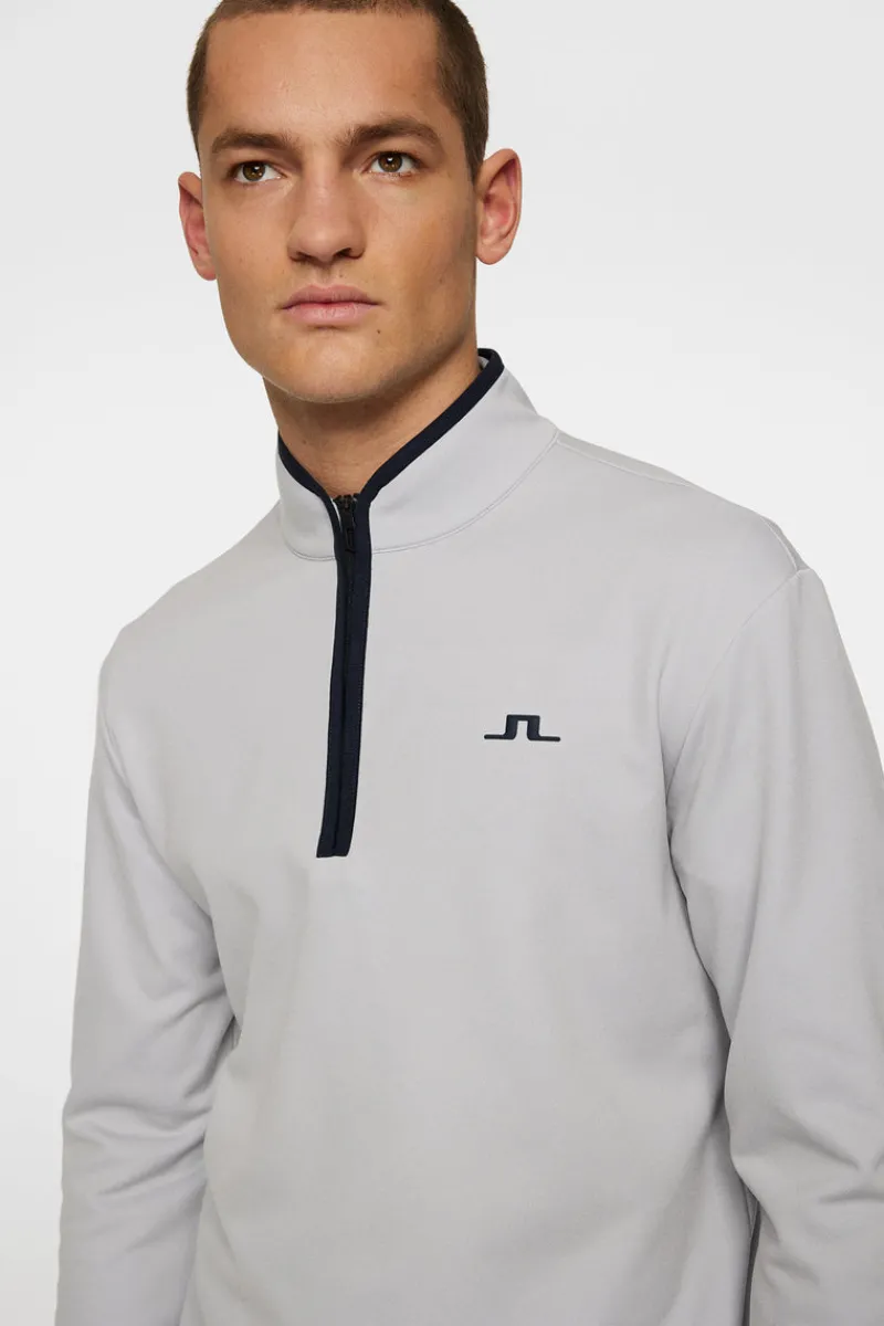 Golf | Bas- Och Mellanlager-J.Lindeberg Clide Quarter Zip Mid Layer High Rise