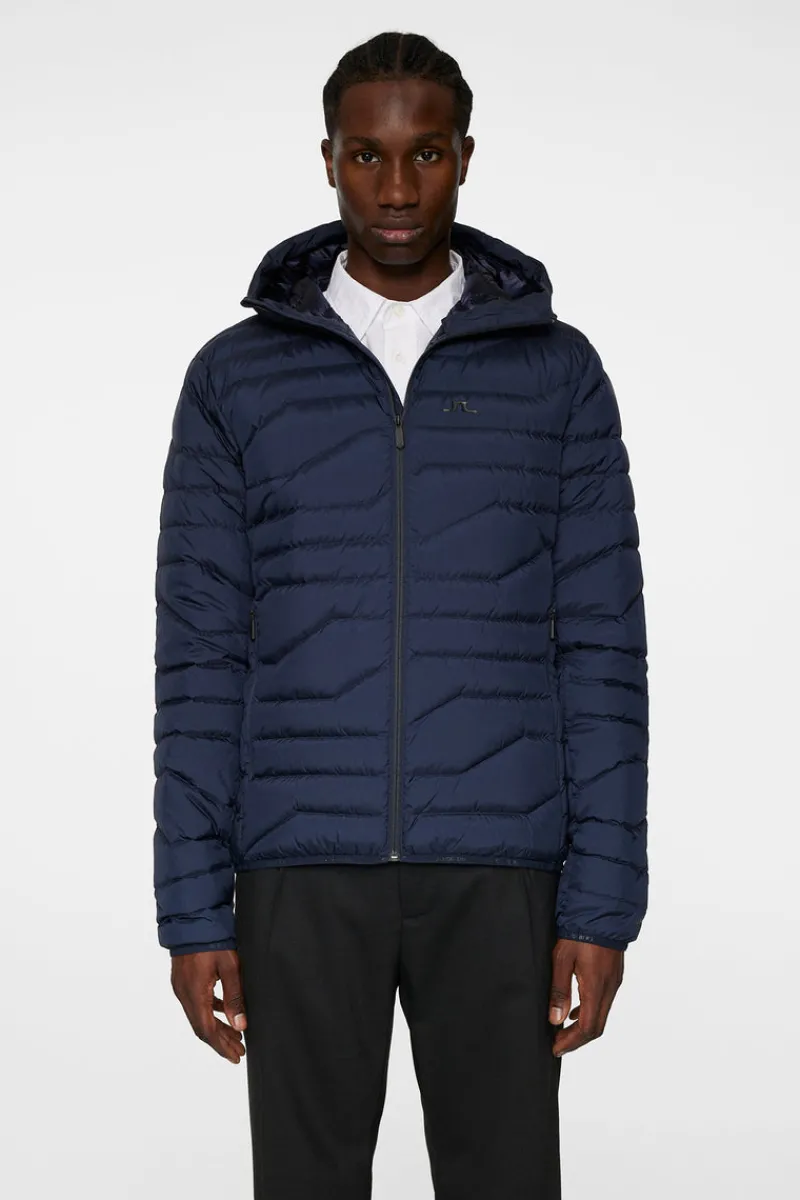 Active-J.Lindeberg Cliff Light Down Hood JL Navy