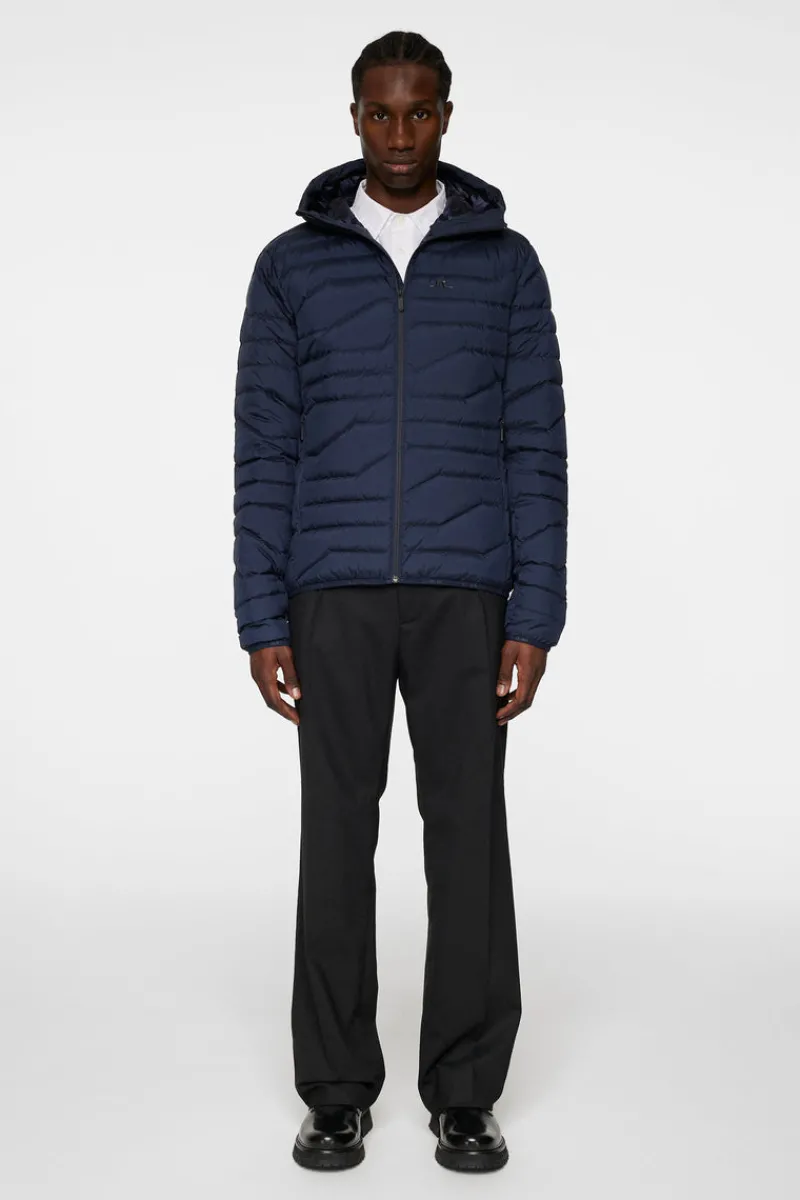 Active-J.Lindeberg Cliff Light Down Hood JL Navy