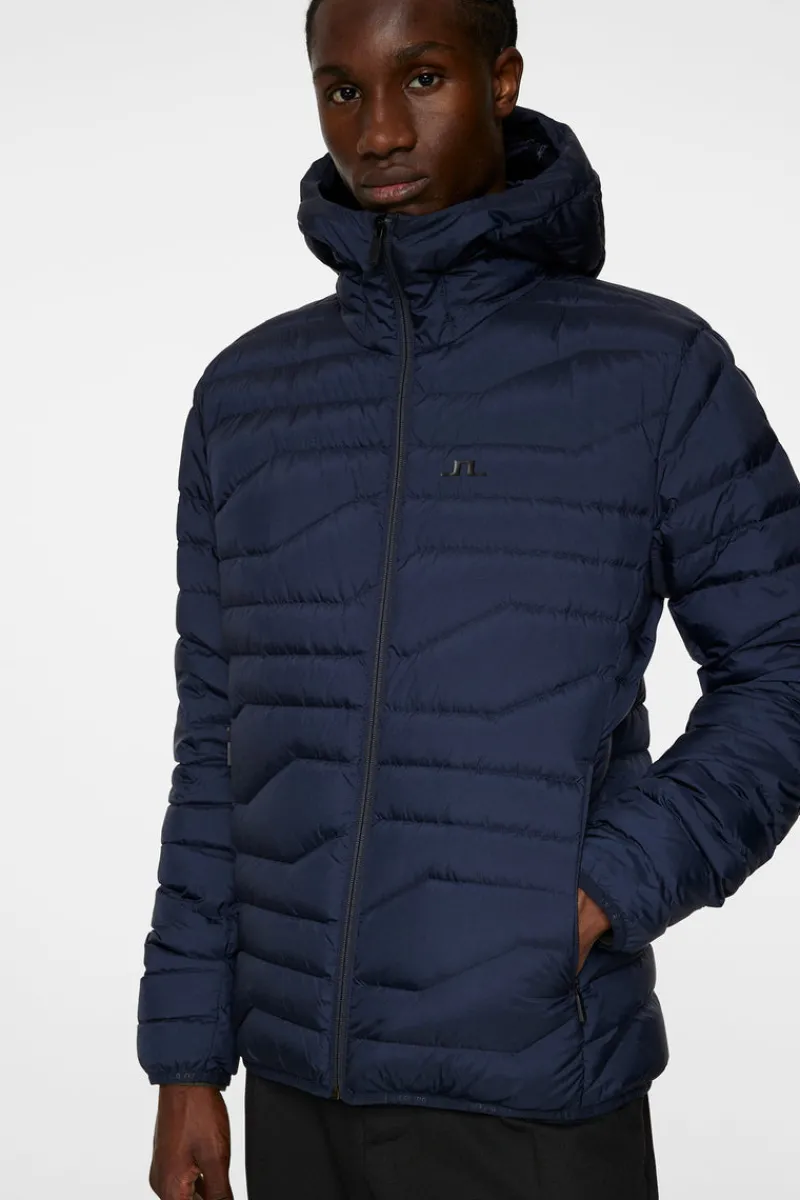 Active-J.Lindeberg Cliff Light Down Hood JL Navy