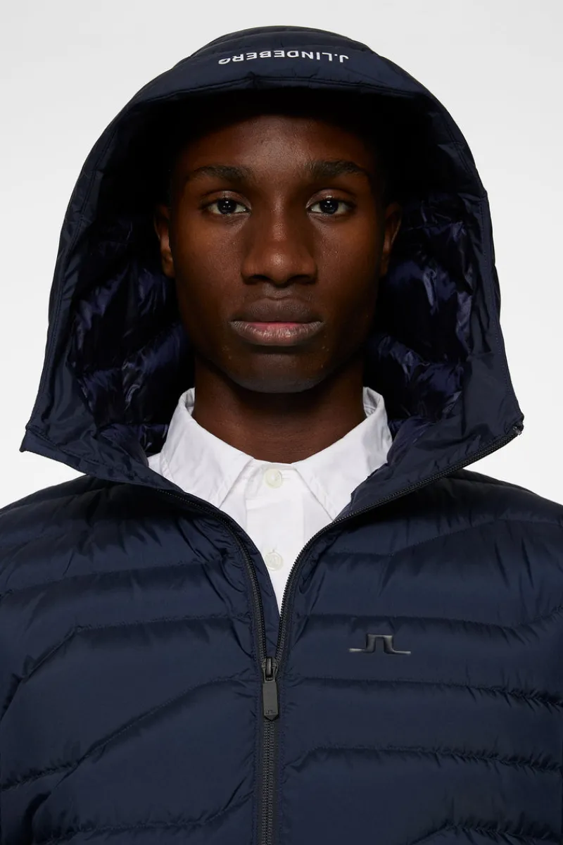 Active-J.Lindeberg Cliff Light Down Hood JL Navy