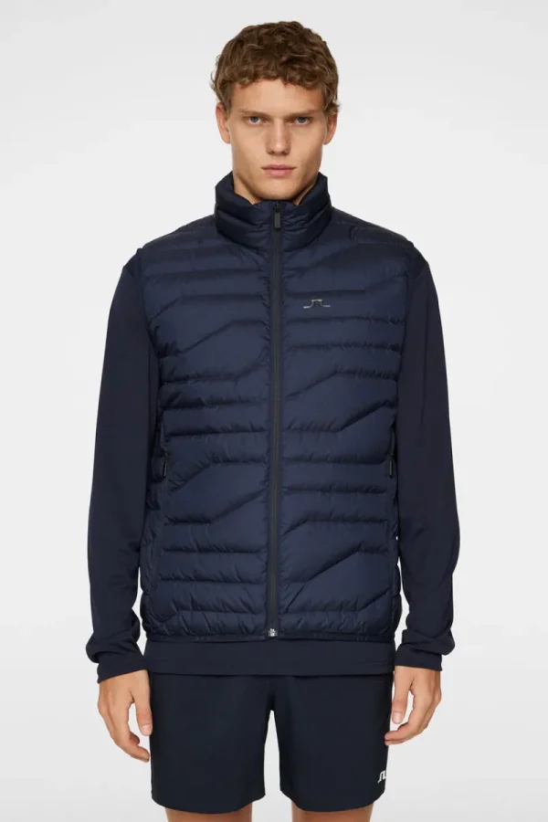 Active-J.Lindeberg Cliff Light Down Vest JL Navy