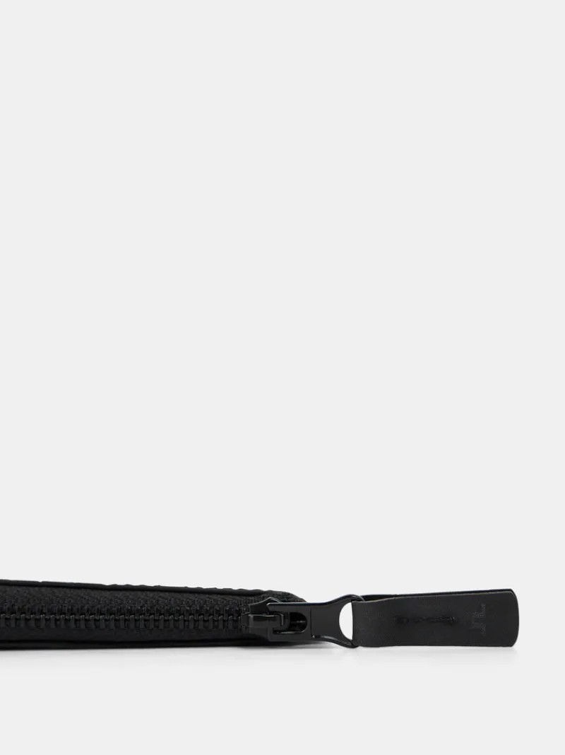 Plånböcker | Accessoarer-J.Lindeberg Croc Wallet Black