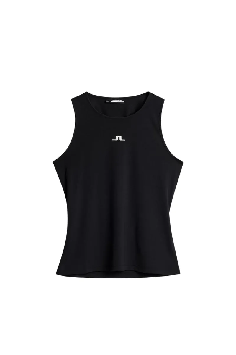 Överdelar | T-shirts-J.Lindeberg Delia Tank Top Black