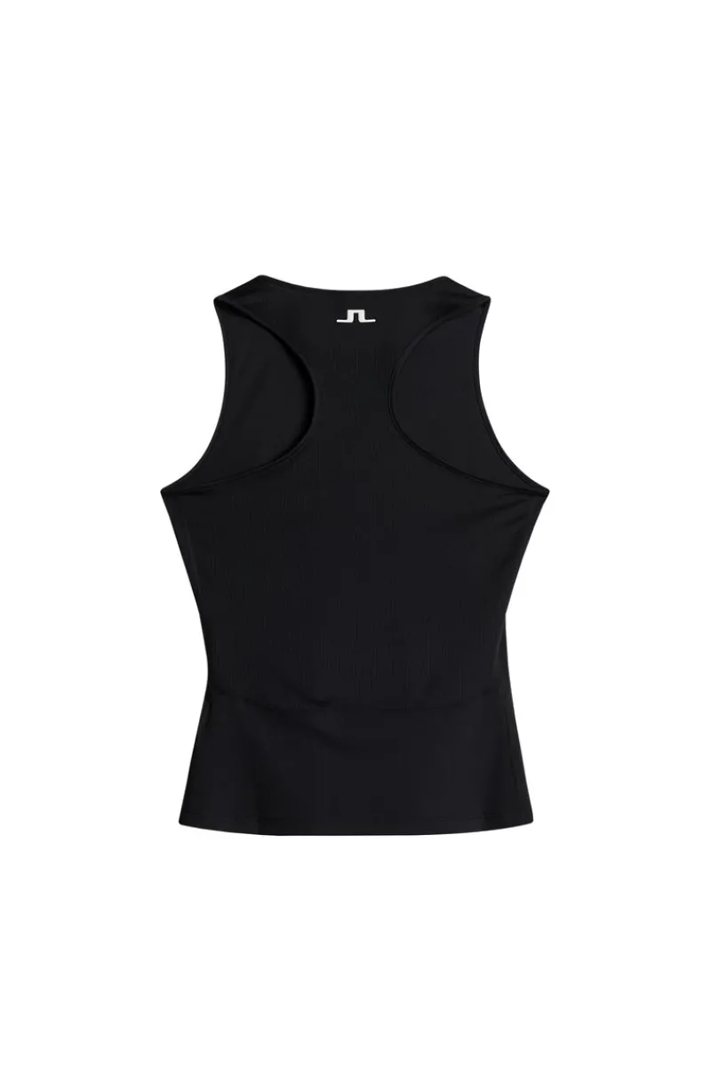 Överdelar | T-shirts-J.Lindeberg Delia Tank Top Black