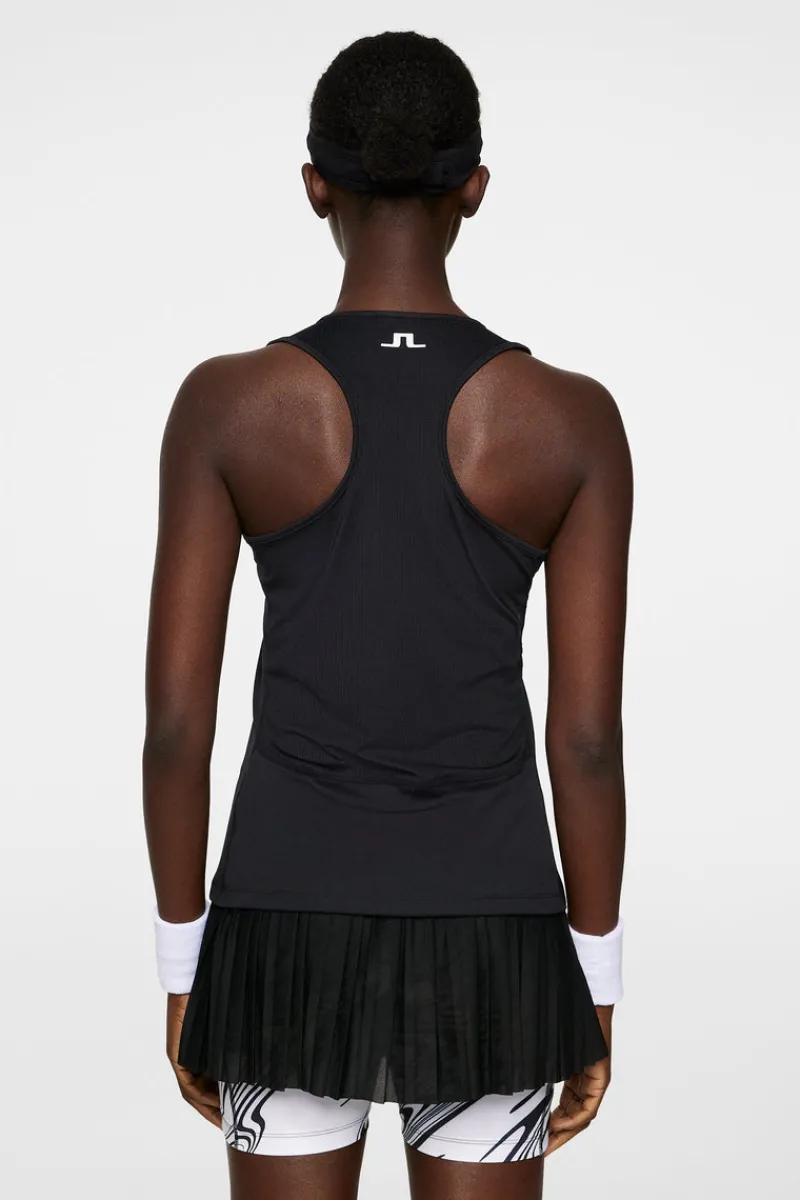 Överdelar | T-shirts-J.Lindeberg Delia Tank Top Black